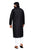 Black Men's Designer Kurta Mirror Embroidery worked (Only Kurta) Kurta House