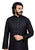 Black Men's Designer Kurta Mirror Embroidery worked (Only Kurta) Kurta House