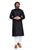 Black Men's Designer Kurta Mirror Embroidery worked (Only Kurta) Kurta House