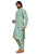 Men's Kurta Pajama Set with Exquisite Lakhnavi Work Jacket Kurta House