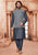 Men's Kurta Pajama Set with Exquisite Lakhnavi Work Jacket Kurta House