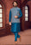 Men's Kurta Pajama Set with Exquisite Lakhnavi Work Jacket Kurta House